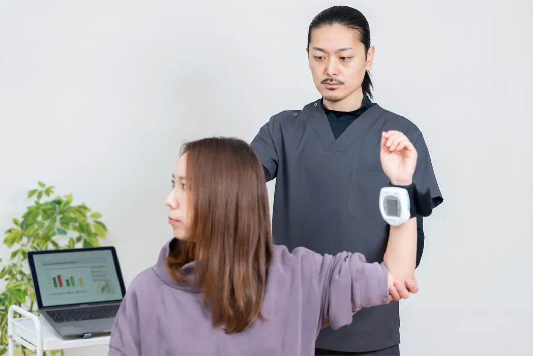 検査の様子